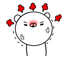 The unusual bear sticker #7436151