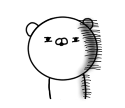 The unusual bear sticker #7436158