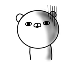 The unusual bear sticker #7436159