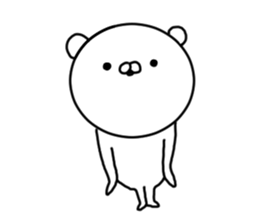 The unusual bear sticker #7436160