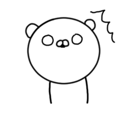 The unusual bear sticker #7436161