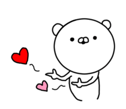 The unusual bear sticker #7436171