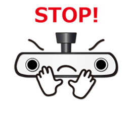 Mr.Inner rear-view mirror. Japanese.ver sticker #7436212