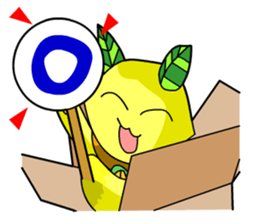 Lemon cat sticker #7436394
