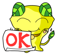 Lemon cat sticker #7436397