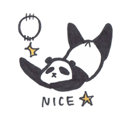 Mascot Panda sticker #7436732