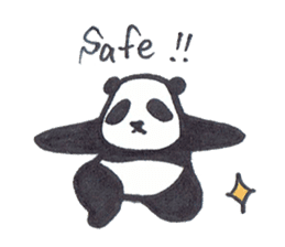 Mascot Panda sticker #7436735