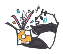 Mascot Panda sticker #7436739