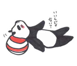 Mascot Panda sticker #7436753