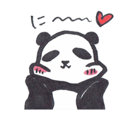 Mascot Panda sticker #7436755