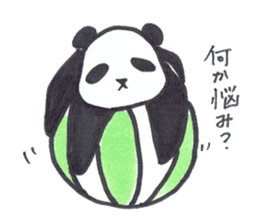 Mascot Panda sticker #7436756