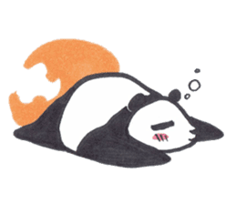 Mascot Panda sticker #7436762