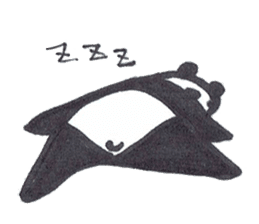 Mascot Panda sticker #7436765