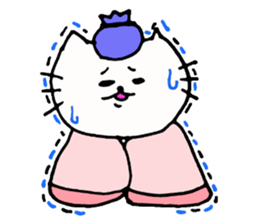 The interesting and cute cat 3 sticker #7437477