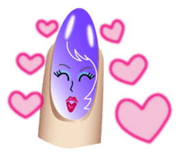 My Finger Nail Art 2 (Love Version) sticker #7437614