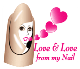 My Finger Nail Art 2 (Love Version) sticker #7437616
