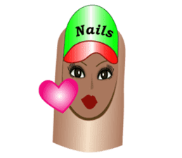 My Finger Nail Art 2 (Love Version) sticker #7437621
