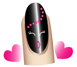 My Finger Nail Art 2 (Love Version) sticker #7437627