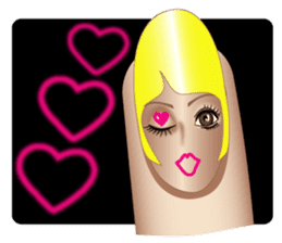 My Finger Nail Art 2 (Love Version) sticker #7437628