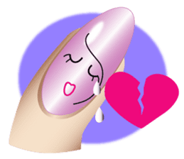 My Finger Nail Art 2 (Love Version) sticker #7437634