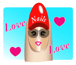 My Finger Nail Art 2 (Love Version) sticker #7437635