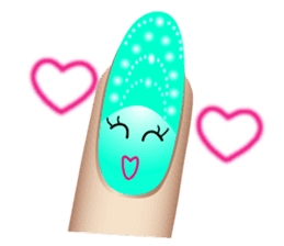 My Finger Nail Art 2 (Love Version) sticker #7437647