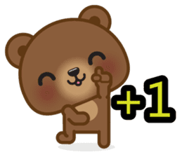 Coffee Bear 2 sticker #7438042