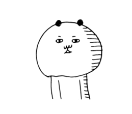 Kagoshima dialect panda sticker #7438238