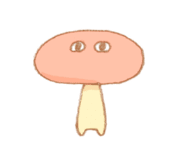 More!! Cute Mushroom!! sticker #7438264