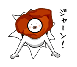 shin karaageo sticker #7438641