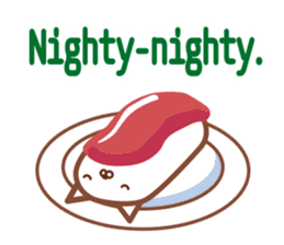 NIGIRI NEKO sushi-cats  (English) sticker #7438799