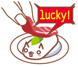 NIGIRI NEKO sushi-cats  (English) sticker #7438800