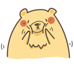 egg egg bear sticker #7438854