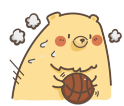 egg egg bear sticker #7438856