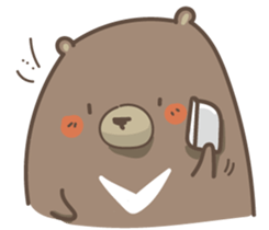 egg egg bear sticker #7438867