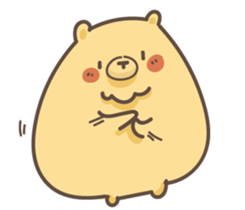 egg egg bear sticker #7438870