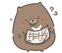 egg egg bear sticker #7438871