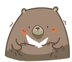 egg egg bear sticker #7438877