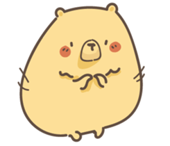 egg egg bear sticker #7438881