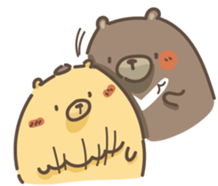 egg egg bear sticker #7438883