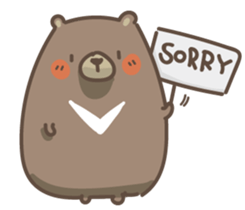 egg egg bear sticker #7438886