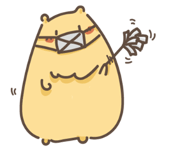 egg egg bear sticker #7438887