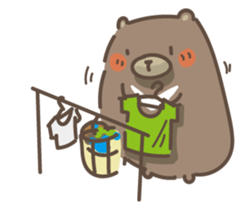 egg egg bear sticker #7438888