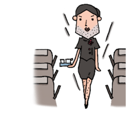 The Dark Cabin Crew sticker #7438951