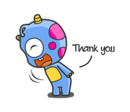 Bambik The Alien sticker #7439259