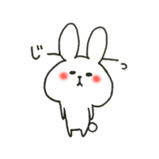 Cute Rabbit. sticker #7440014