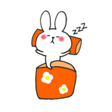 Cute Rabbit. sticker #7440039