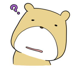 Glutinous rice cake animals sticker #7440143