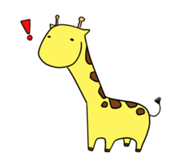 Glutinous rice cake animals sticker #7440163