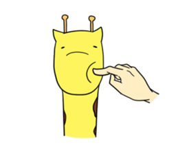 Glutinous rice cake animals sticker #7440166